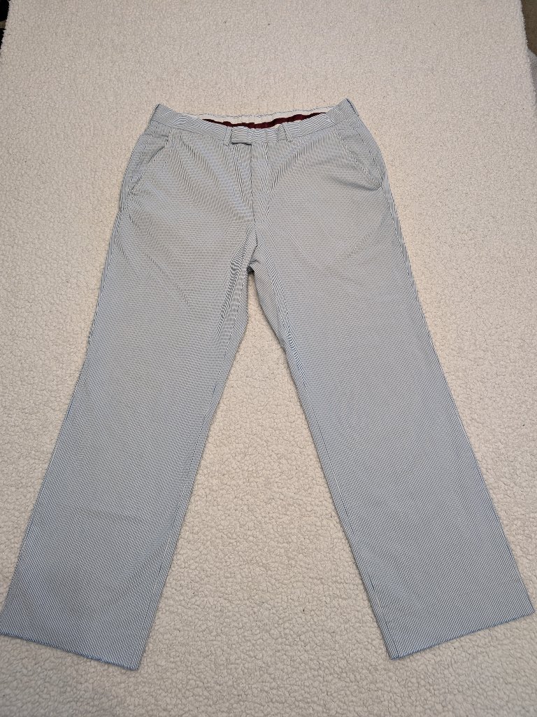 Burberry London Striped Dress Pants 30r